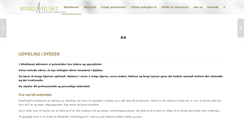 Desktop Screenshot of mindhuset.dk